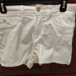 YMI White Jean Shorts Relaxed Fit